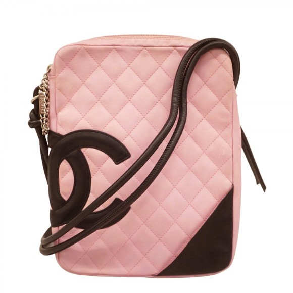 CHANEL Black Lambskin Leather Shoulder Bag - Picture 1 of 14